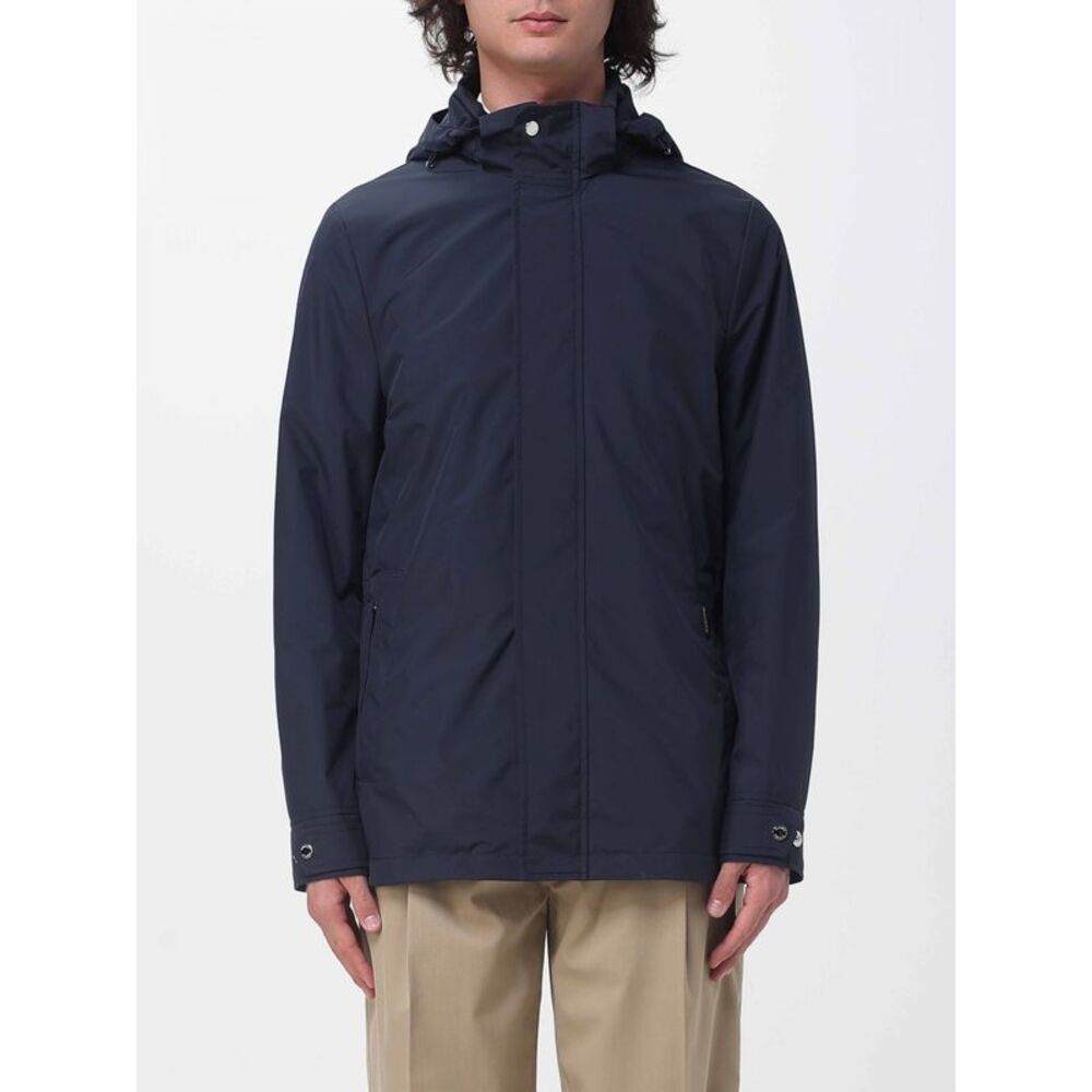 Moorer Coat Men Blue